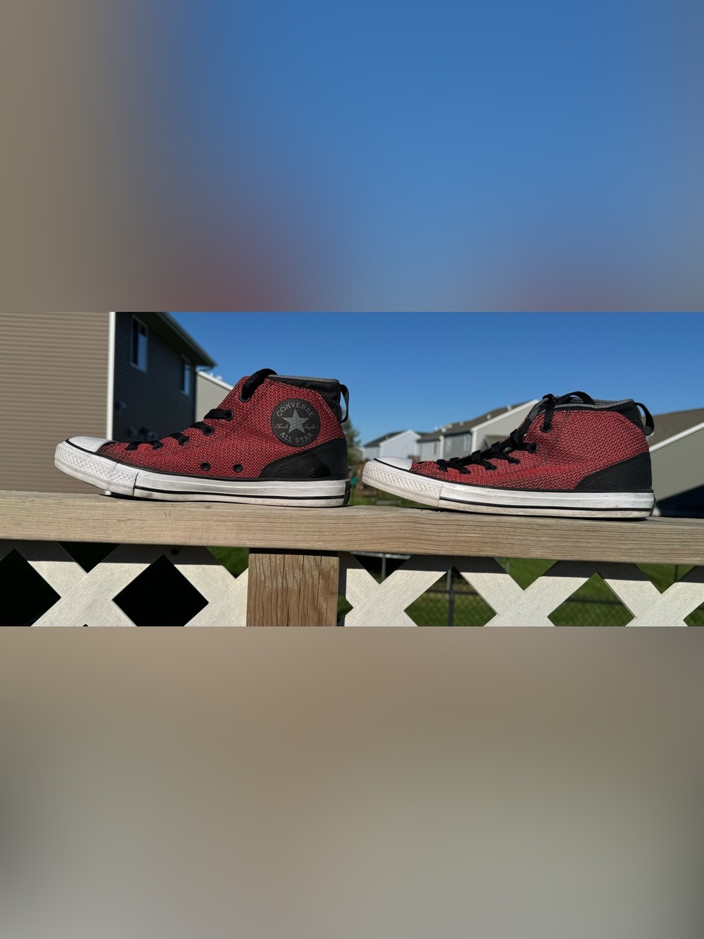 Converse Chuck Taylor All Star Syde Street Woven Maroon Burgundy 155486C Mens 8